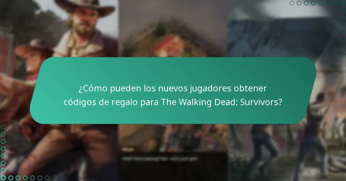 ¿Cómo canjear códigos de regalo en The Walking Dead: Survivors?