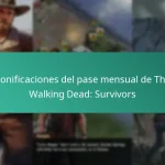Bonificaciones del pase mensual de The Walking Dead: Survivors