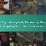 Códigos de regalo de The Walking Dead: Survivors para gemas, aceleraciones, recursos